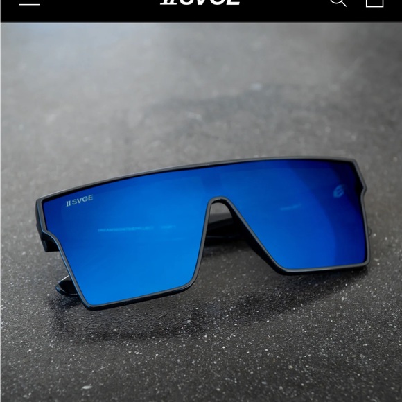 Two savage sunglasses blue icon - Picture 1 of 9